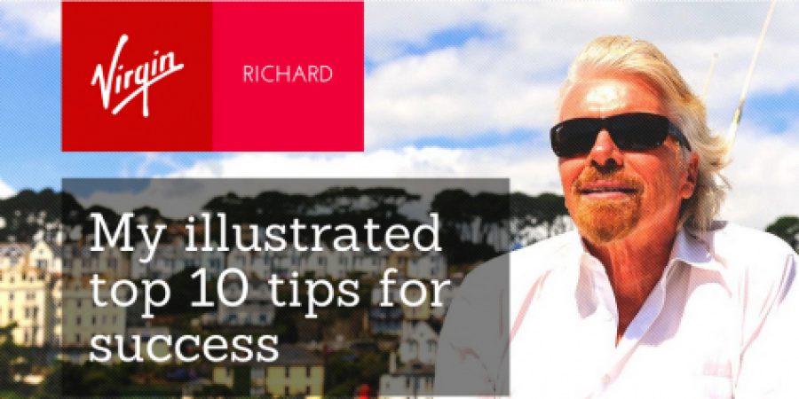 The 10 keys to the success of Richard Branson